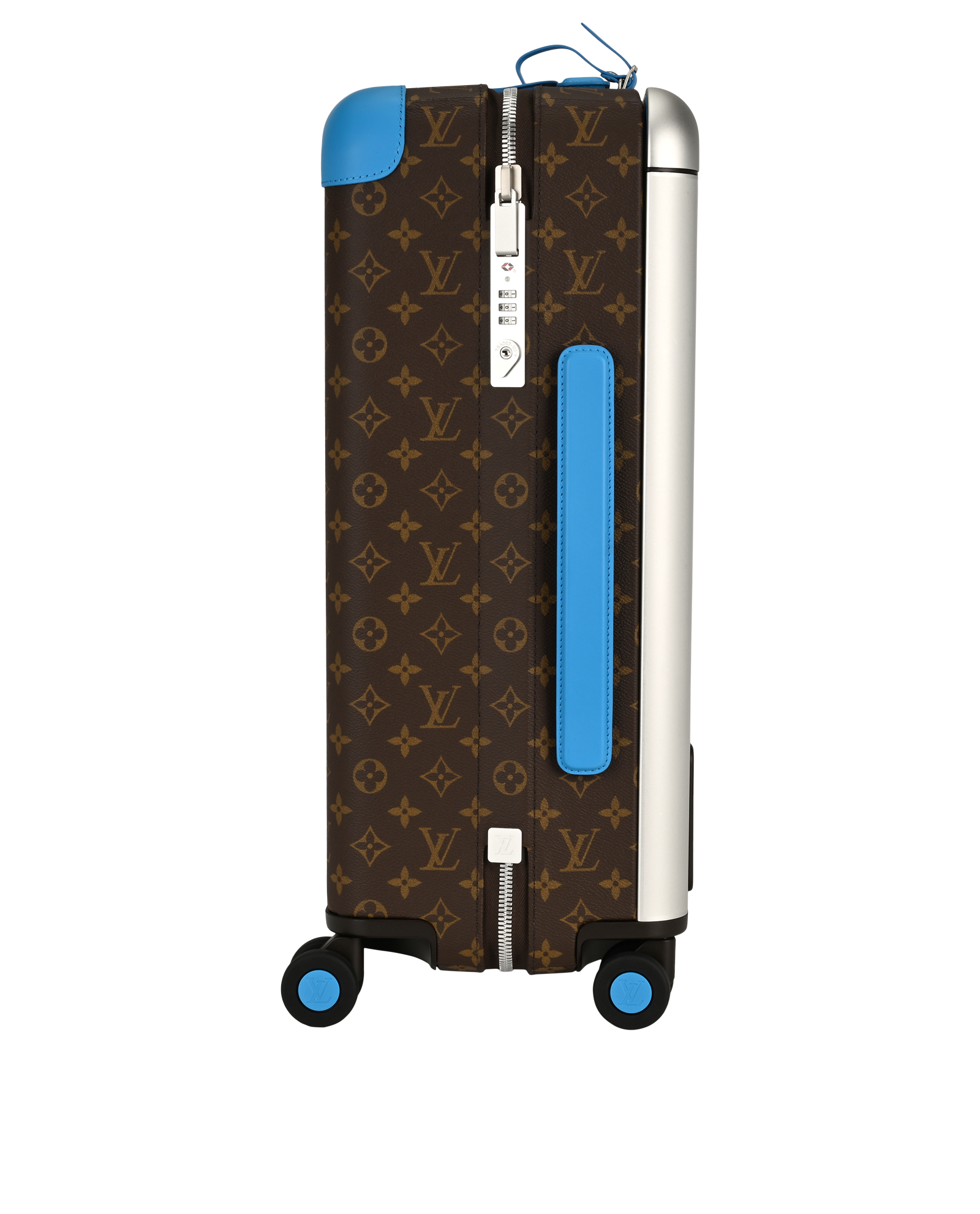 Horizon 55, &pound;1,850, Handbags, Blue/Brown, Canvas, Bottom view